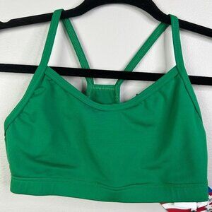 MOTIONWEAR Women's Sports Bra Green Size Small NWT